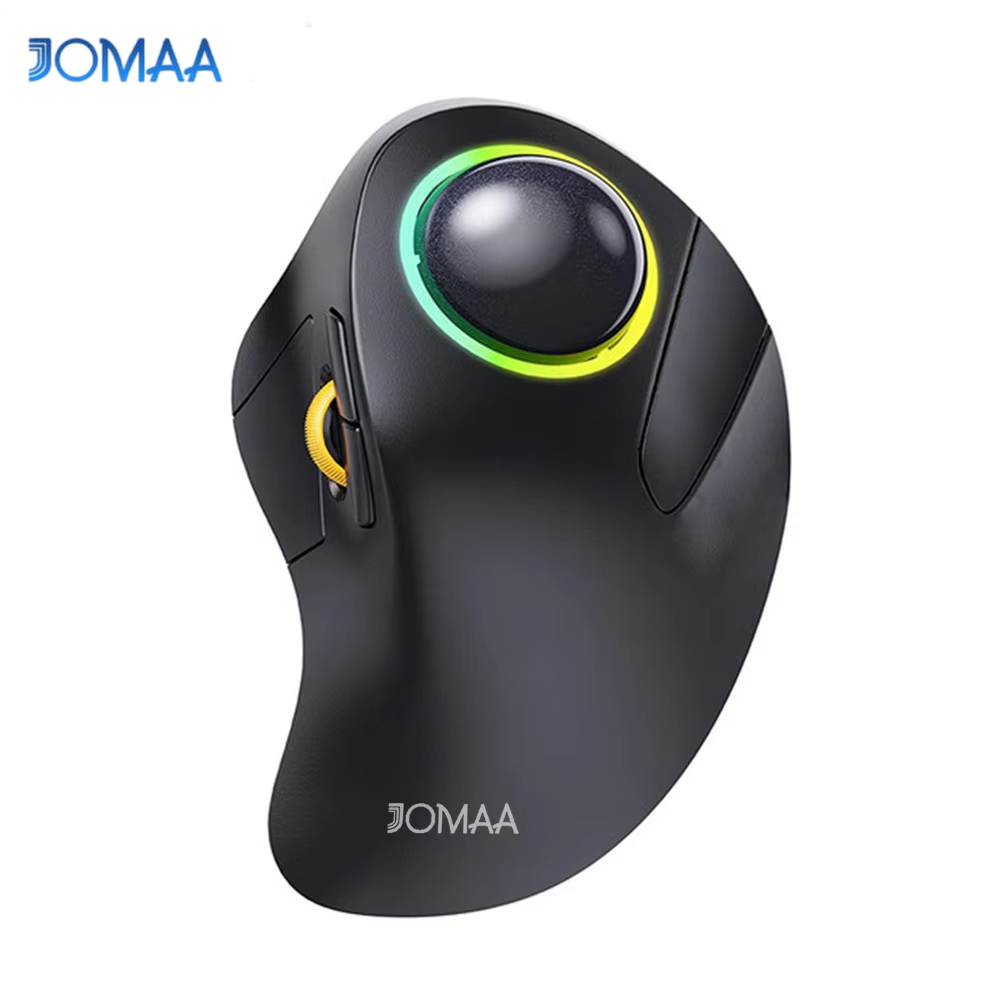 Gaming Console For Ipad - JOMAA RGB Backlit Wireless Trackball Mouse