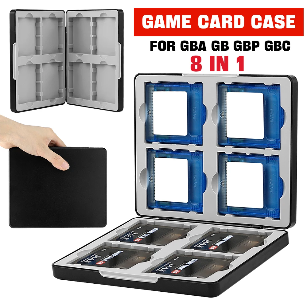 Gaming Console Cabinet - Portable 16 In 1 Game Card
