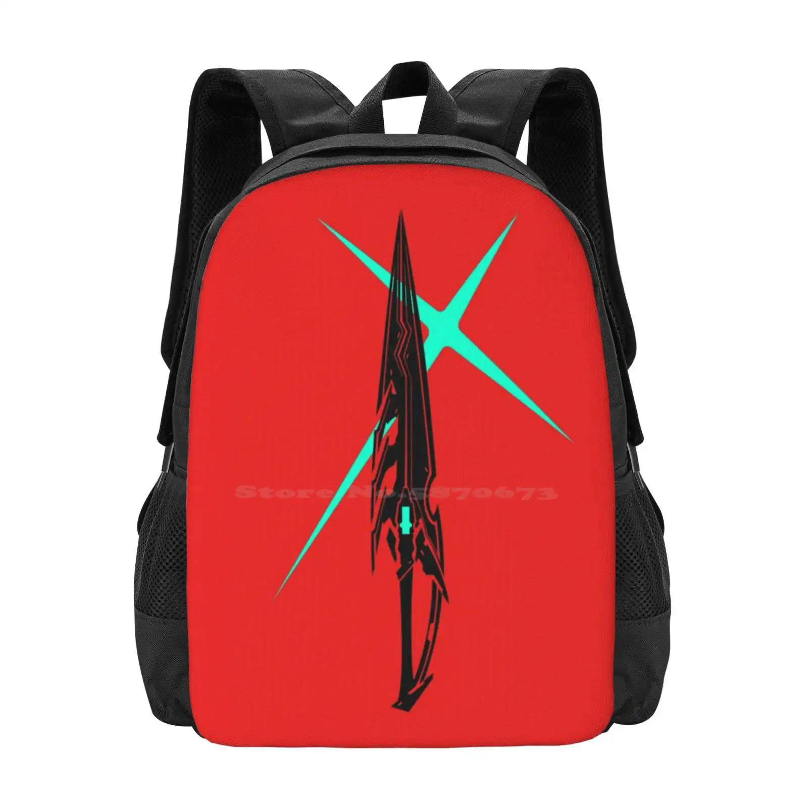 Gaming Console Japan - Xenoblade Large Capacity School Backpack Laptop
