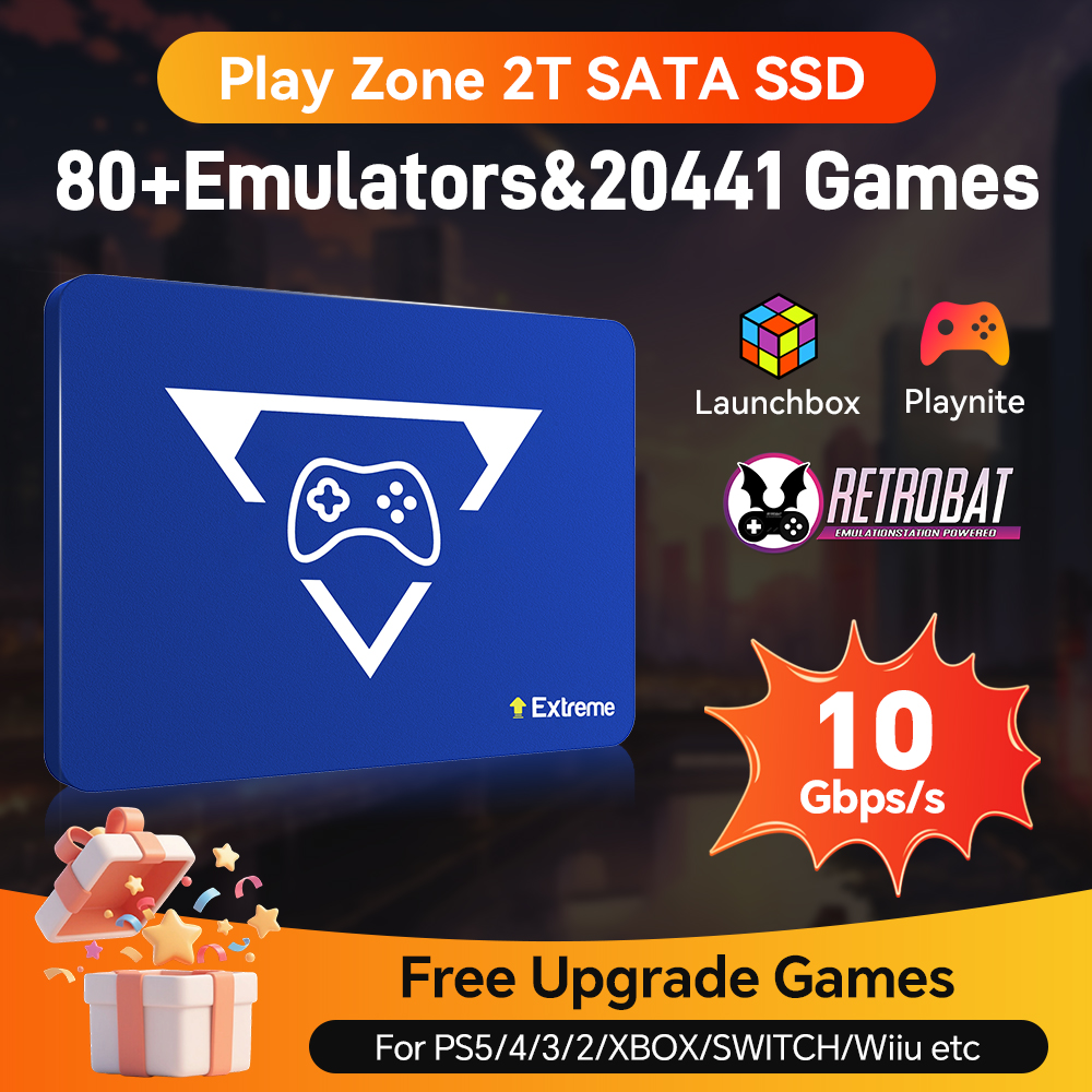 Gaming Console Game Zone - Play Zone 2T Retro Gaming SSD