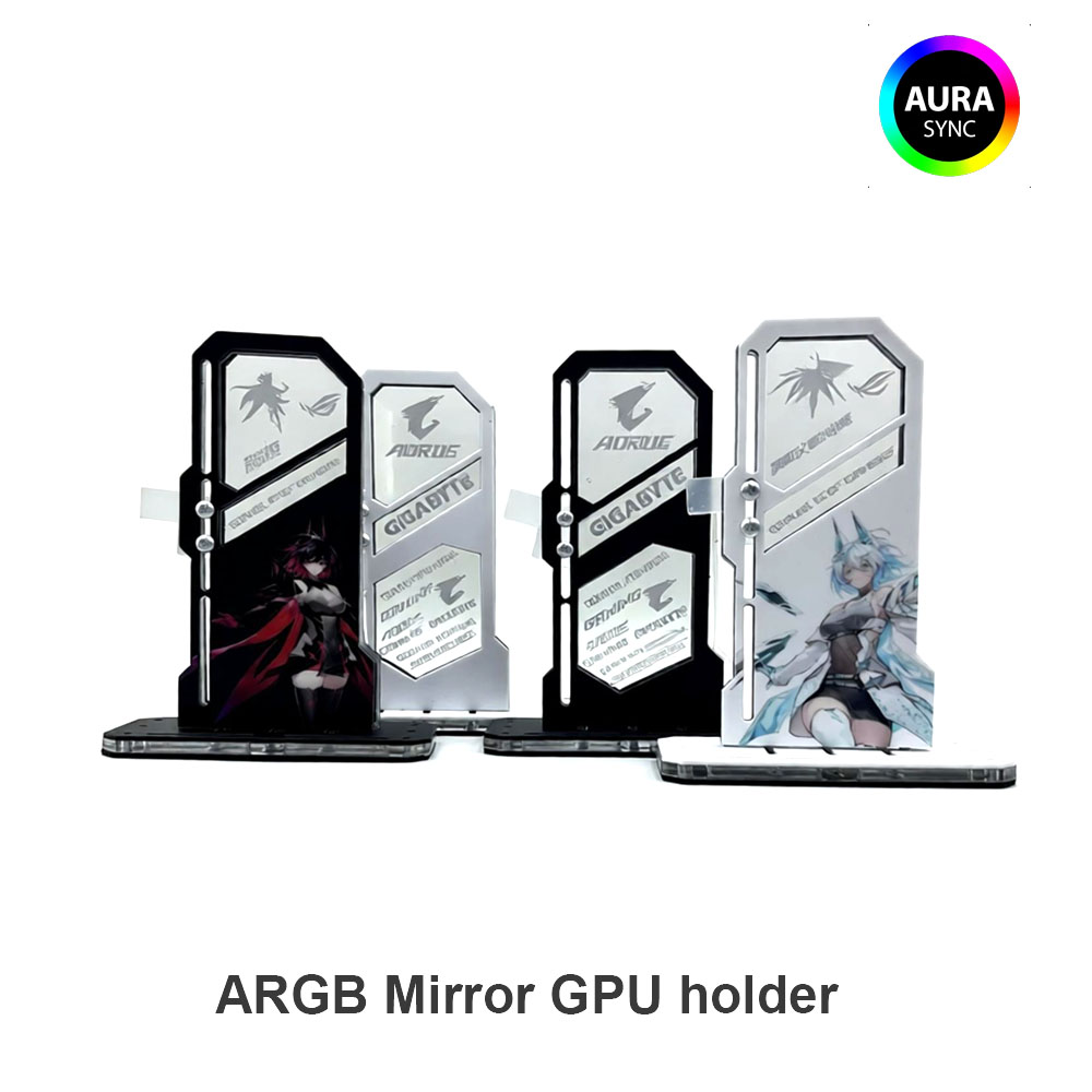Gaming Console Cabinet - DIY Mirror VGA Holder ARGB Gamer
