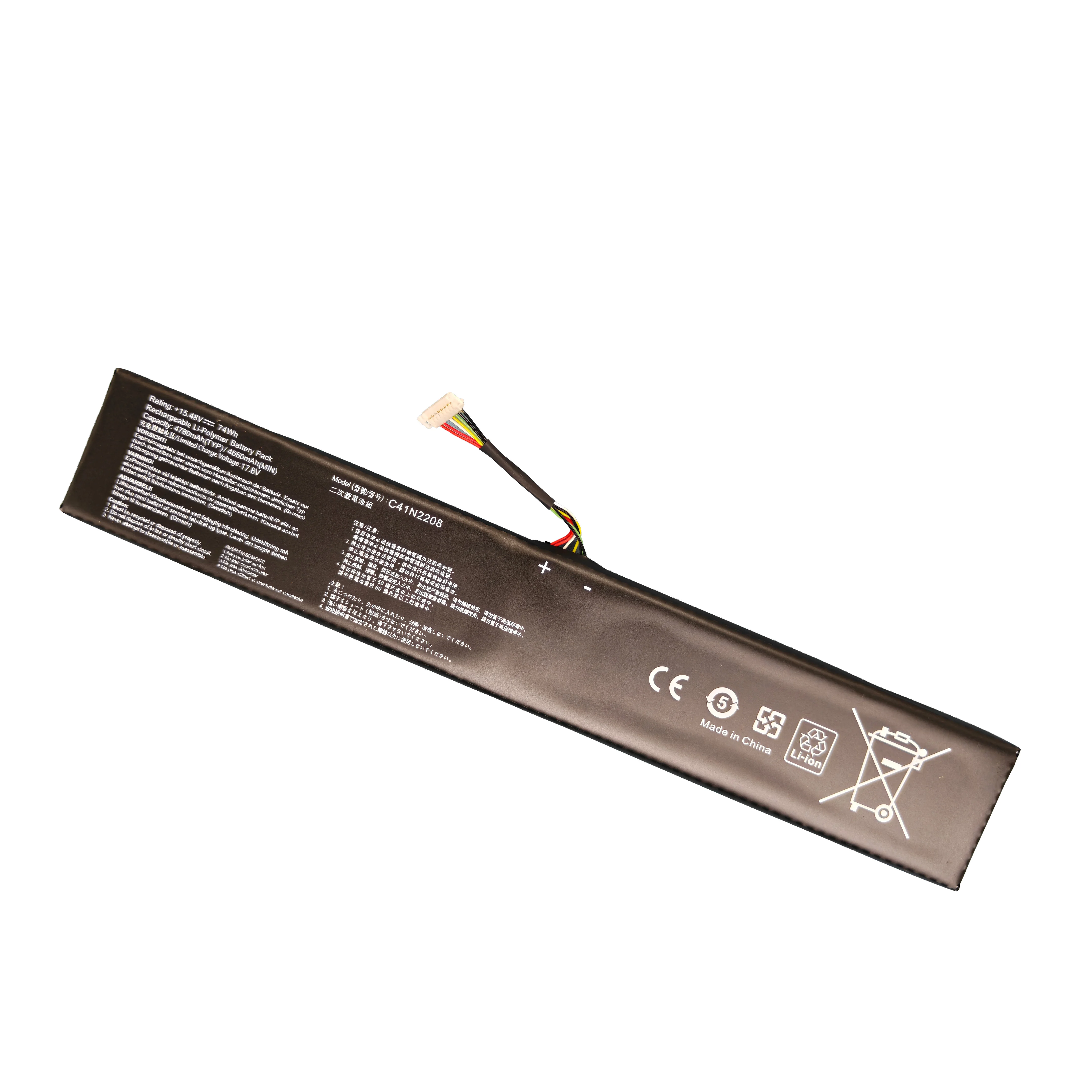 C41N2208 15.48V 74Wh Battery f - Gaming Console Asus Rog recensione e prezzo