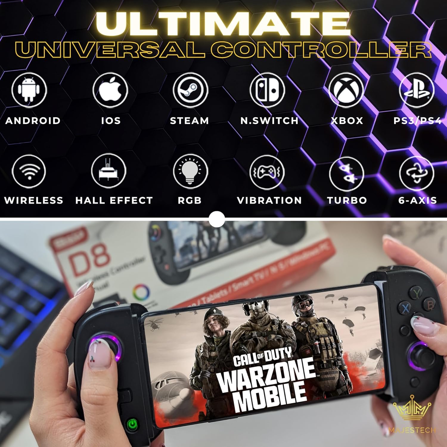 Mobile Gaming Controller with  - Gaming Console For Ipad recensione e prezzo
