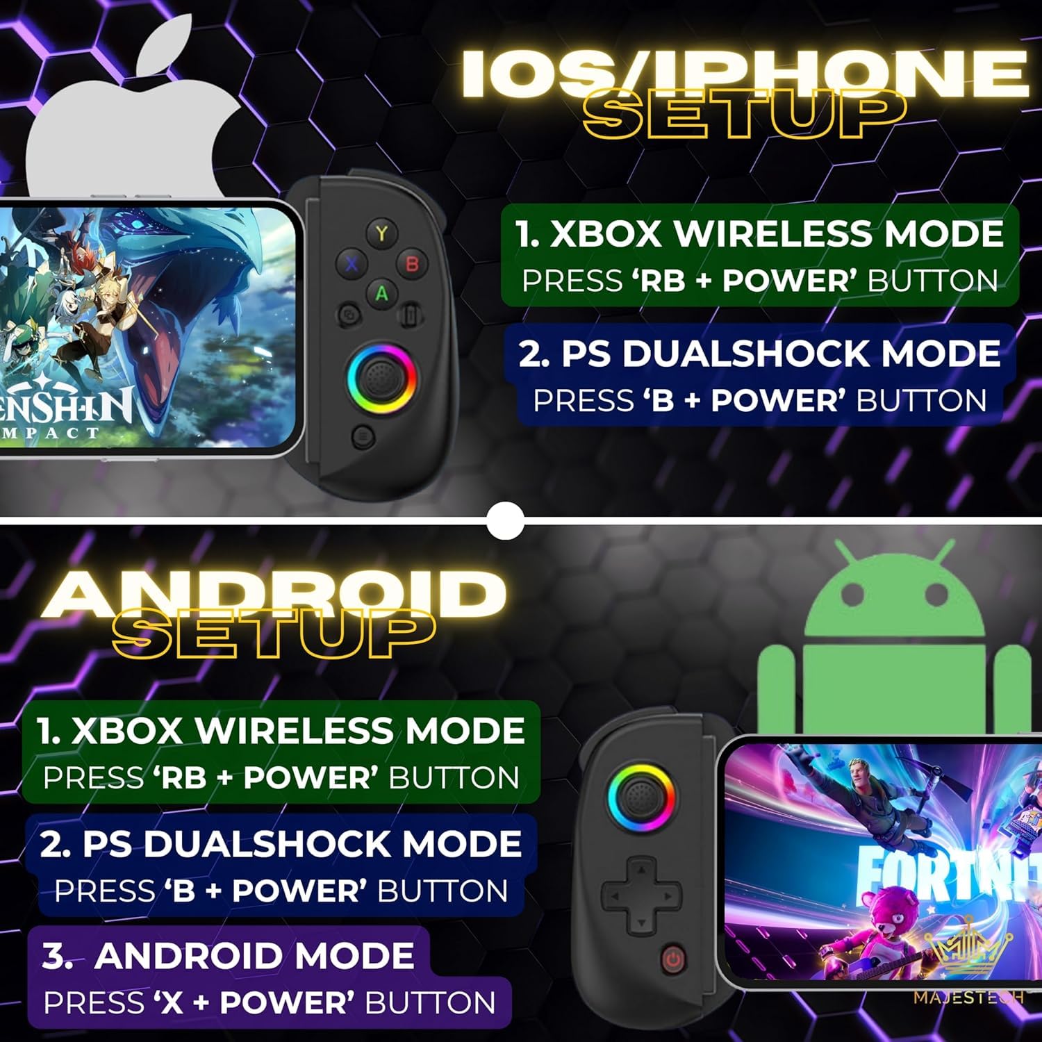 Mobile Gaming Controller with  - Gaming Console For Ipad recensione e prezzo