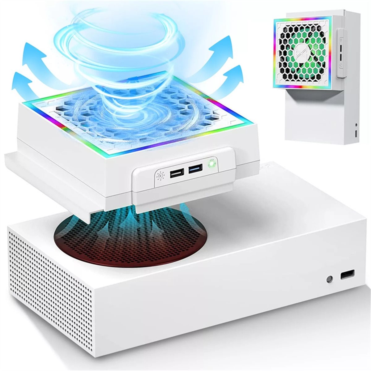 [ABJZ] LED Cooling Fan Atmosph - Gaming Console Xbox Series S recensione e prezzo