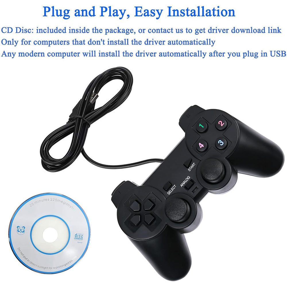 USB Wired Controller for WinXP - Laptop Gaming Console recensione e prezzo