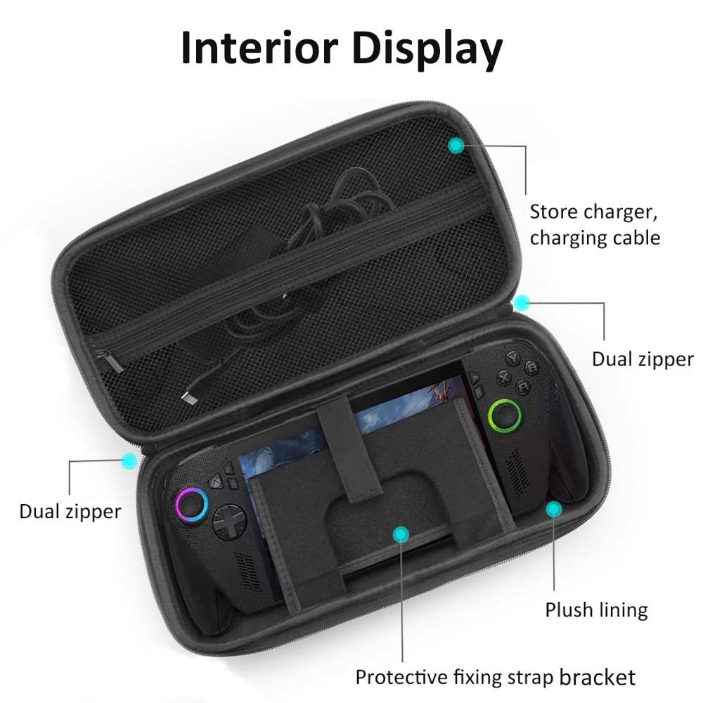 Travel EVA Carrying Case for A - Gaming Console Asus Rog recensione e prezzo