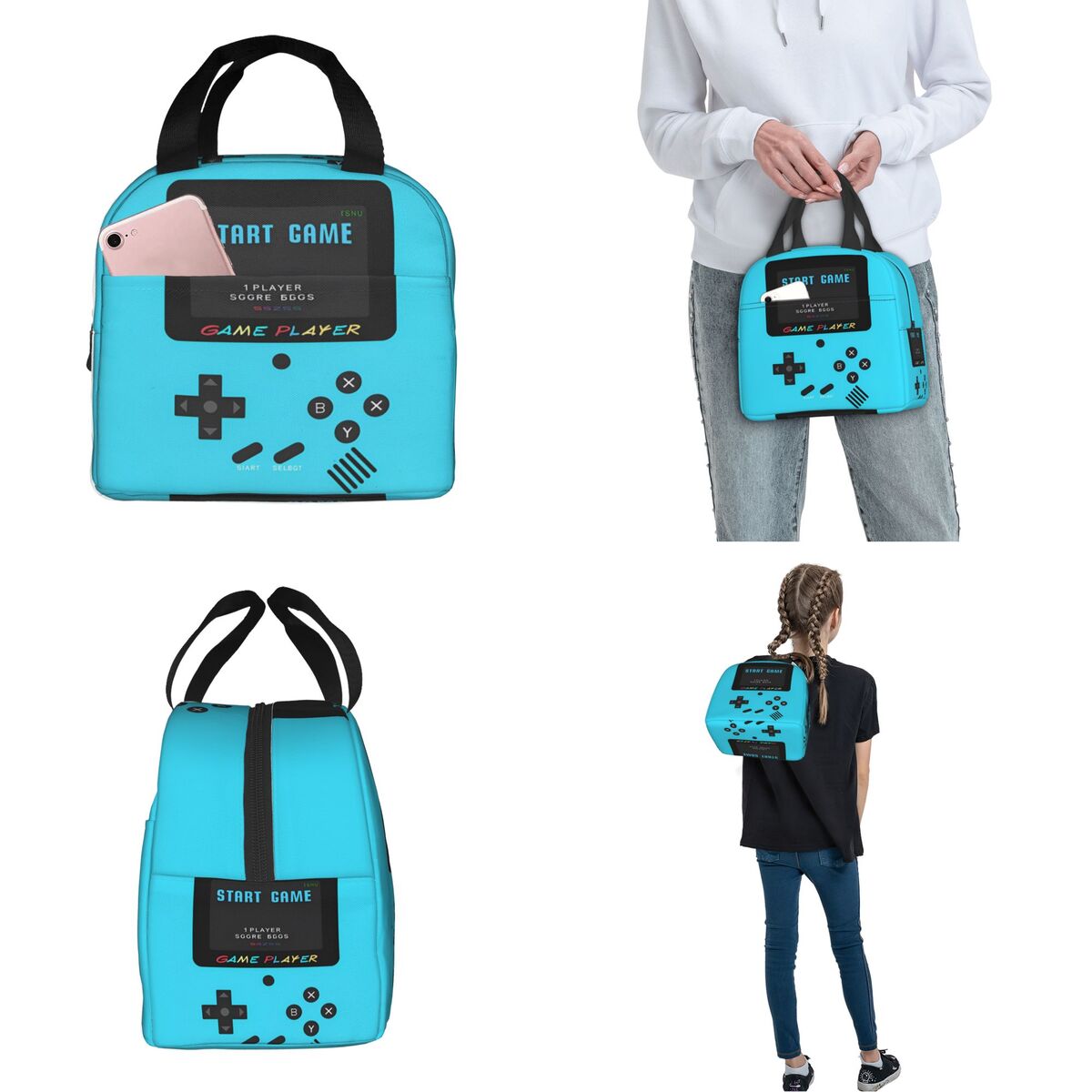 Games Console Insulated Lunch  - Gaming Console In 90S recensione e prezzo