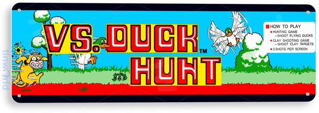 TIN SIGN Duck Hunt Arcade Marq - Gaming Console Shop recensione e prezzo