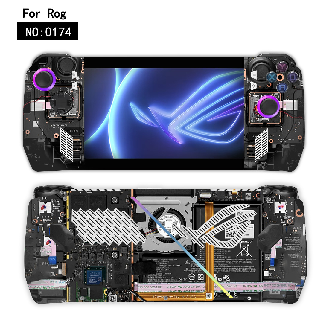 New Stickers Cover Case For As - Gaming Console Asus Rog recensione e prezzo