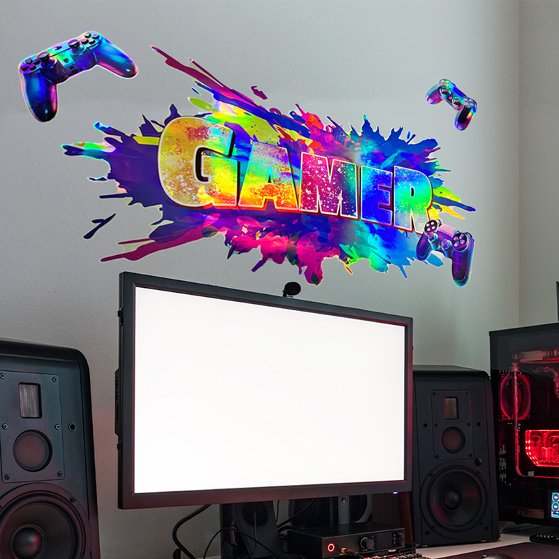 Laser Material Color Gradient  - Gaming Console Game Zone recensione e prezzo