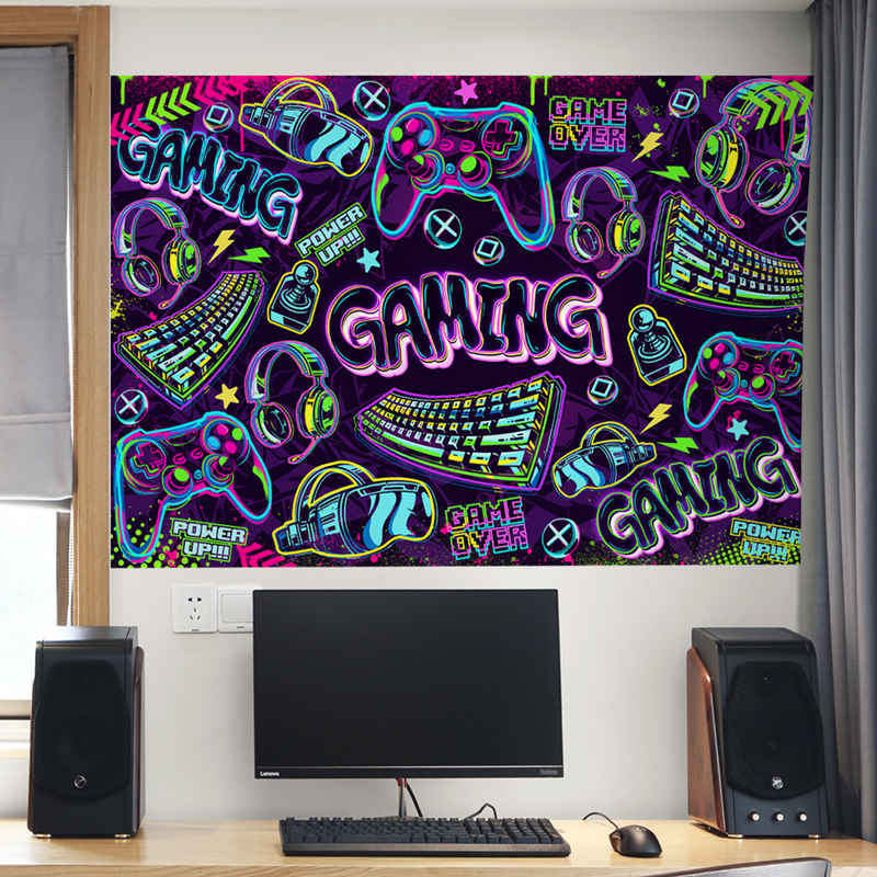 Larger Walls Art Cool Colored  - Gaming Console Game Zone recensione e prezzo