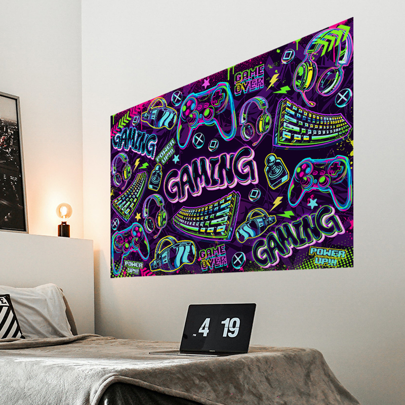 Larger Walls Art Cool Colored  - Gaming Console Game Zone recensione e prezzo