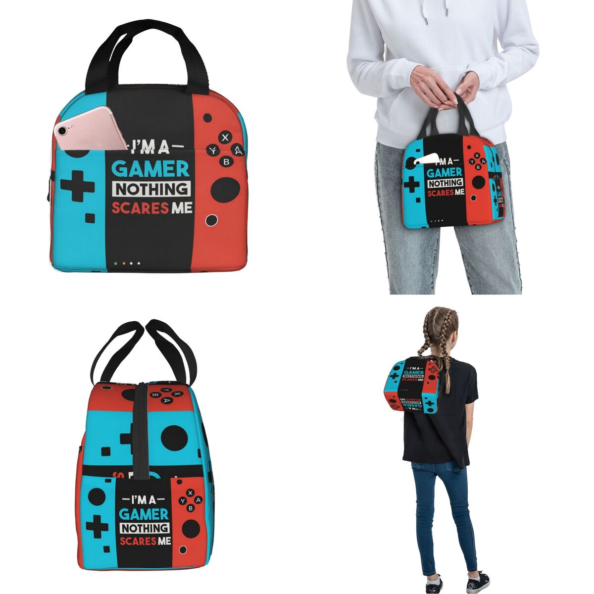 Games Console Insulated Lunch  - Gaming Console In 90S recensione e prezzo