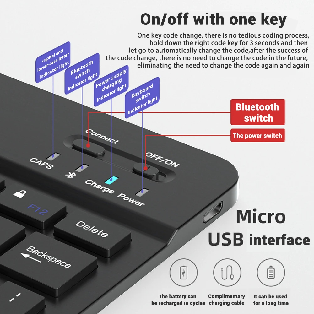 Mini Keyboard Wireless Bluetoo - Gaming Console For Ipad recensione e prezzo