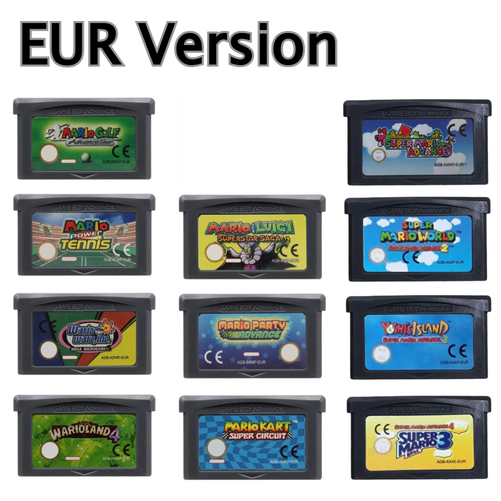 USA/EUR 32 Bit GBA Game Cartri - Gaming Console Mario recensione e prezzo