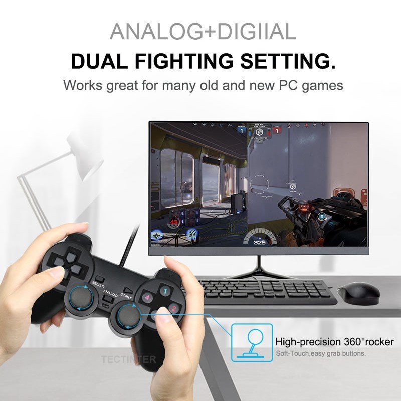 Wired USB PC Gaming Joystick G - Laptop Gaming Console recensione e prezzo