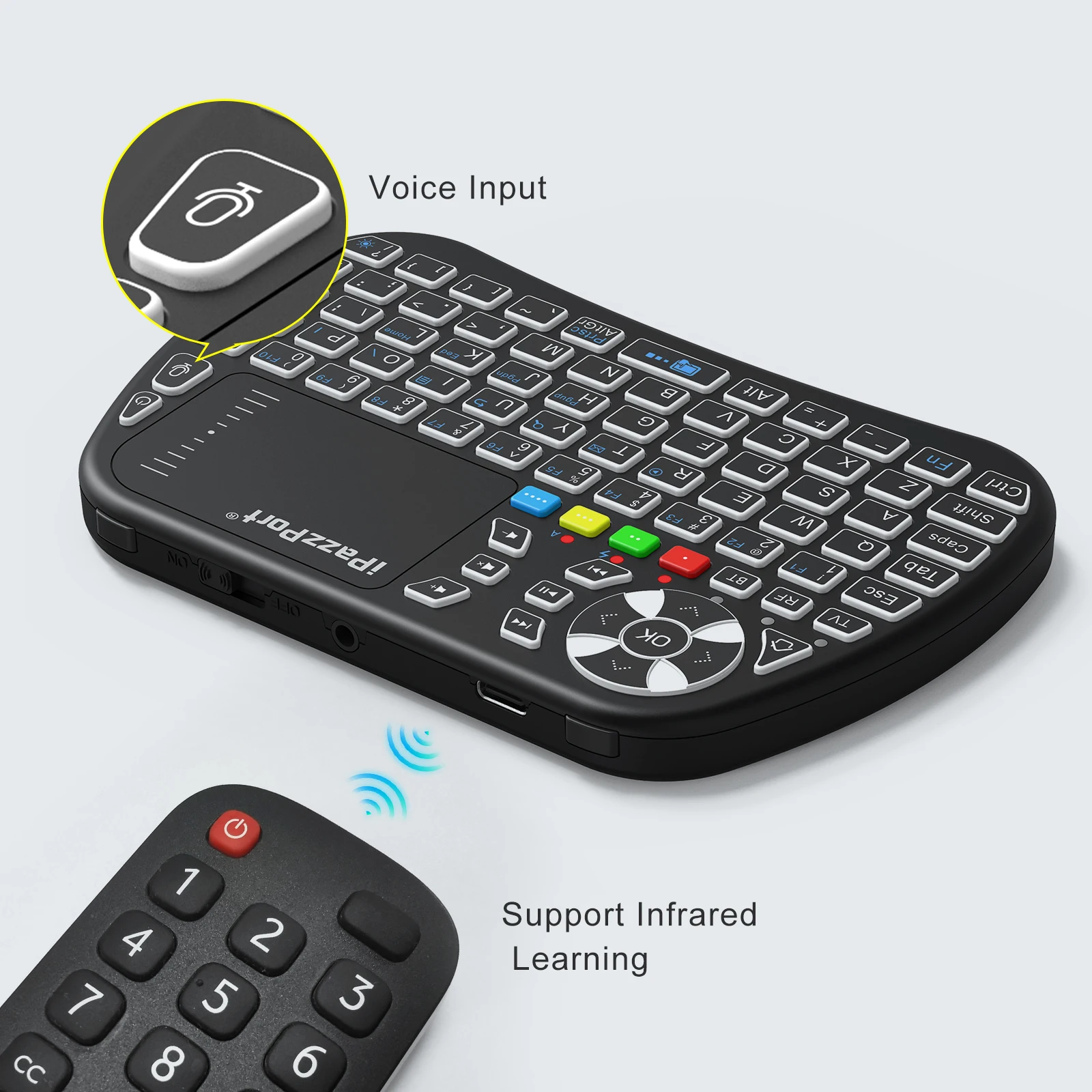 iPazzPort Bluetooth mini Keybo - Gaming Console For Smart Tv recensione e prezzo