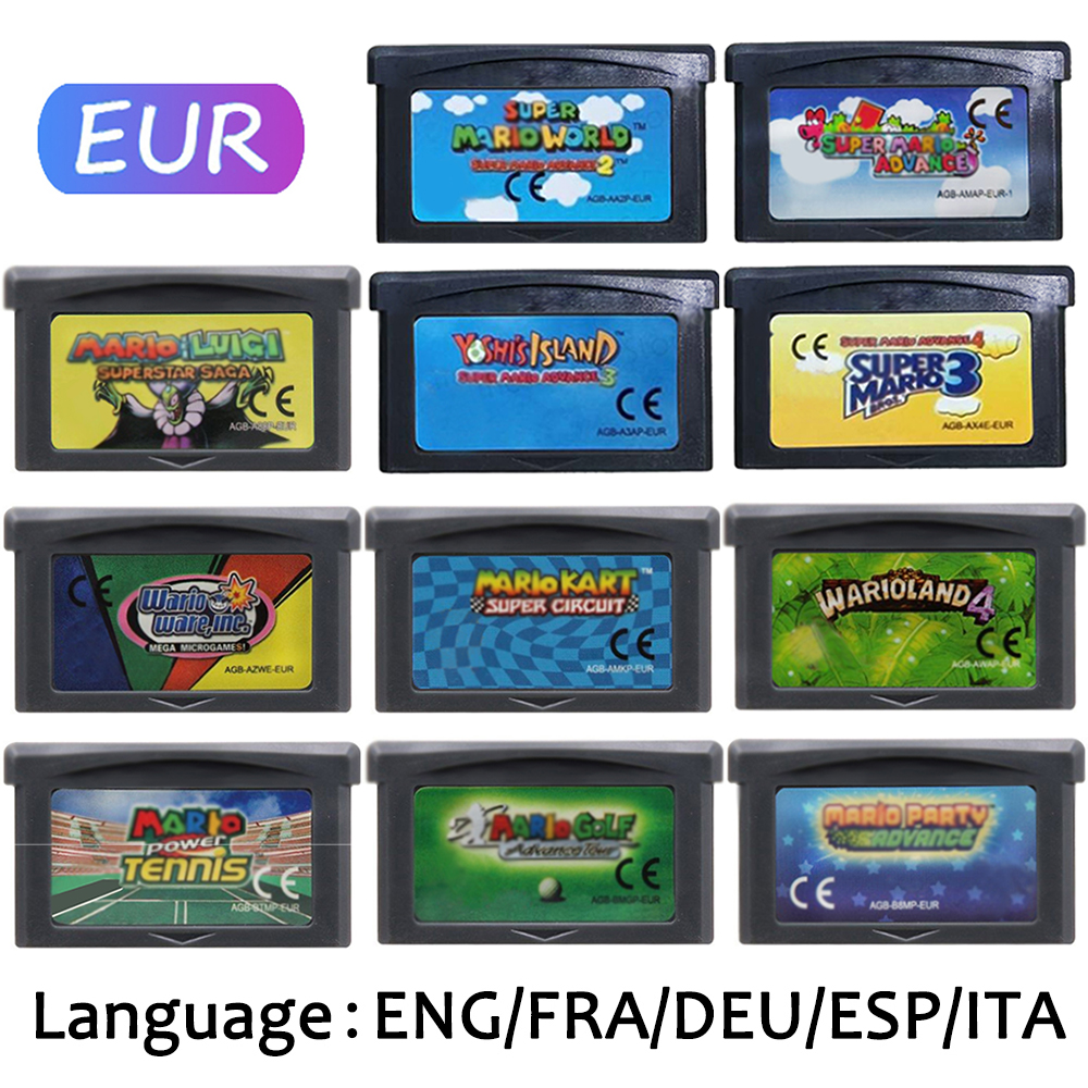 Mali EUR Version GBA Game Cart - Gaming Console Mario recensione e prezzo