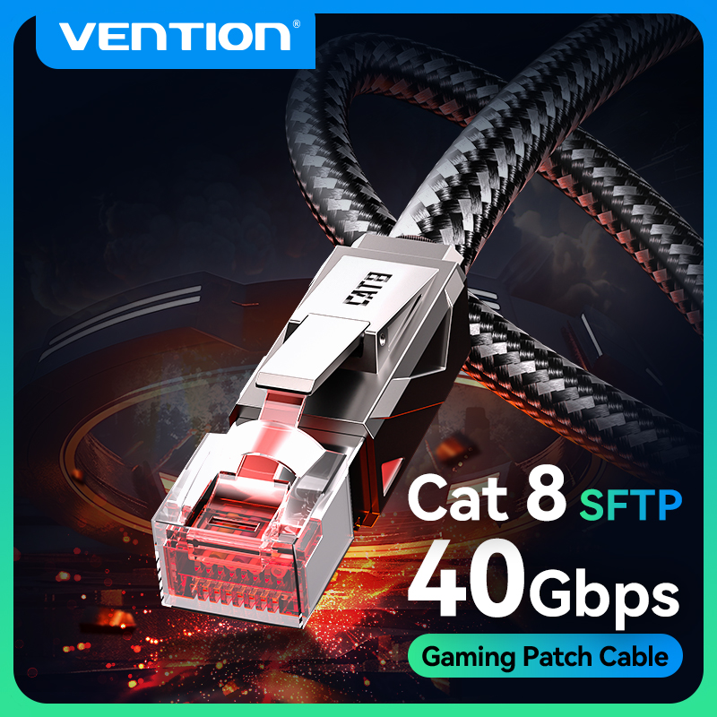Vention Cat8 Ethernet Cable 40 - Gaming Console Cabinet recensione e prezzo