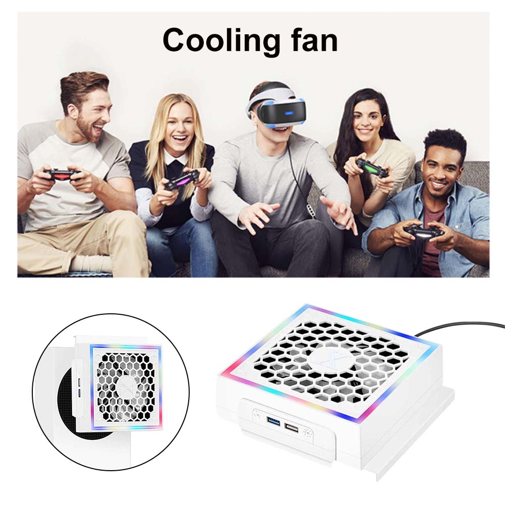 LED Cooling Fan Cooler with LE - Gaming Console Xbox Series S recensione e prezzo