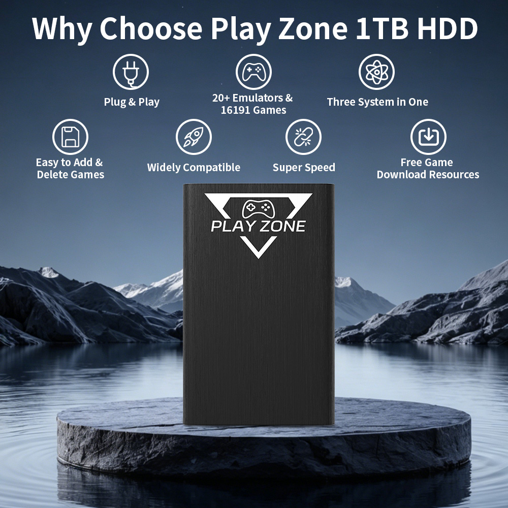 Play Zone 1TB Portable Gaming  - Gaming Console Game Zone recensione e prezzo