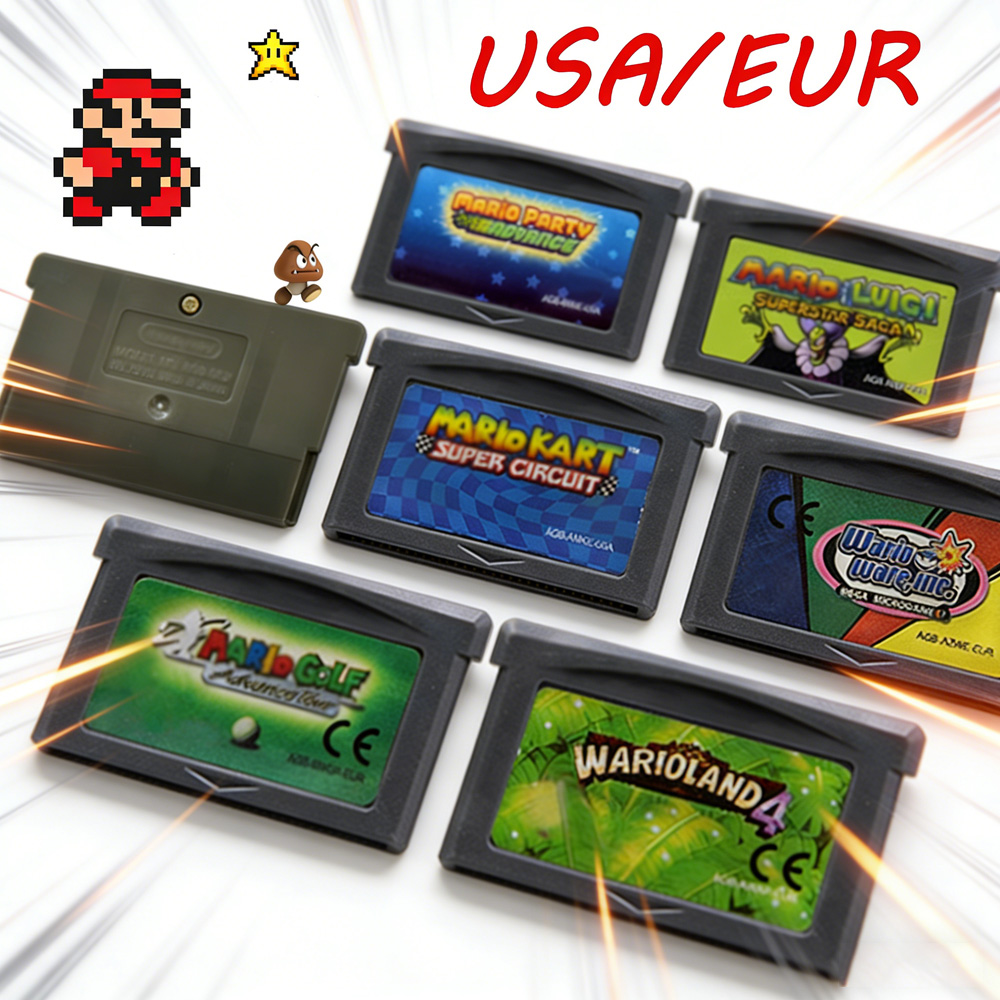 GBA Game Cartridge 32 Bit Vide - Gaming Console Mario recensione e prezzo