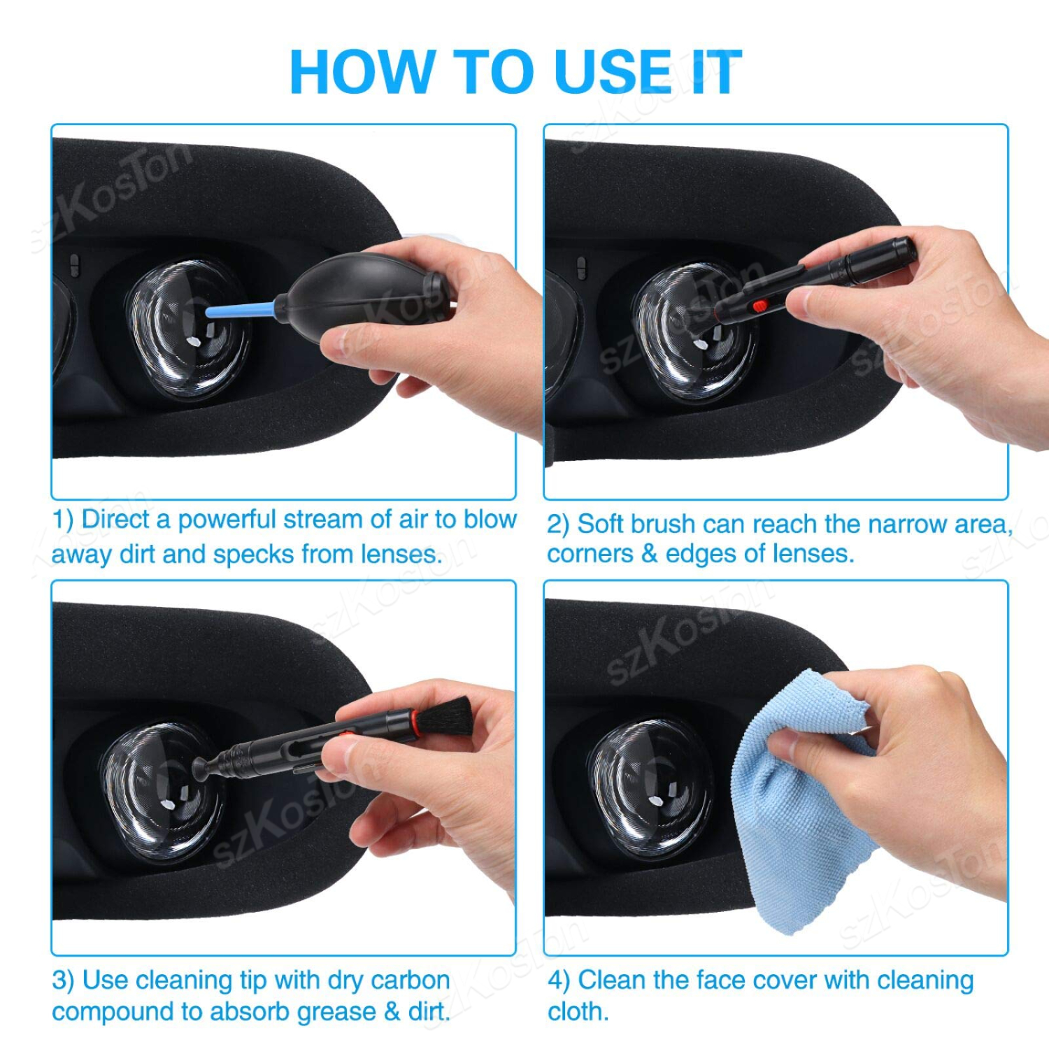 Cleaning Pen Brush for Vision  - Vr Lens Protector recensione e prezzo