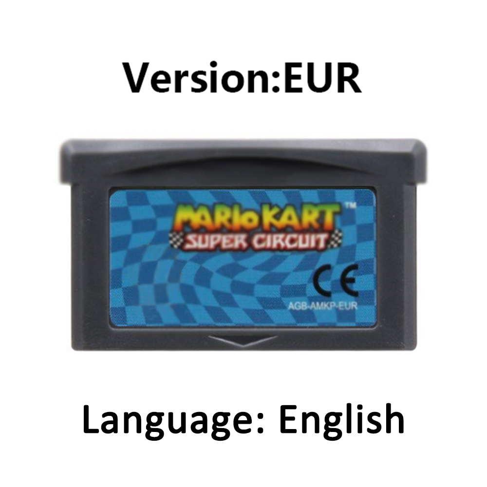 Mario GBA Games cards EUR USA  - Gaming Console Mario recensione e prezzo
