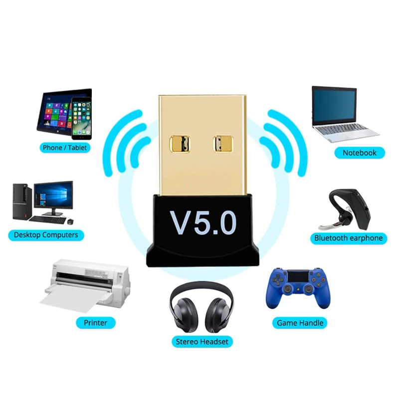 Bluetooth 5.0 Receiver USB Wir - Laptop Gaming Console recensione e prezzo