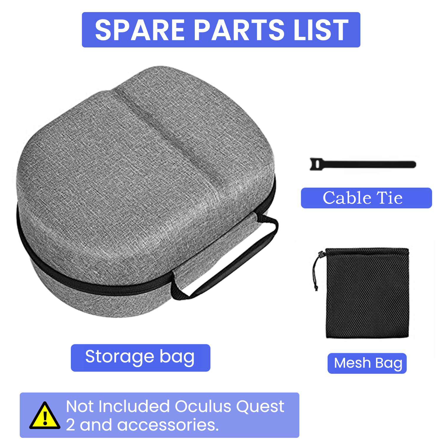 Storage Bag For Quest 3/2 VR G - Vr Lens Protector recensione e prezzo