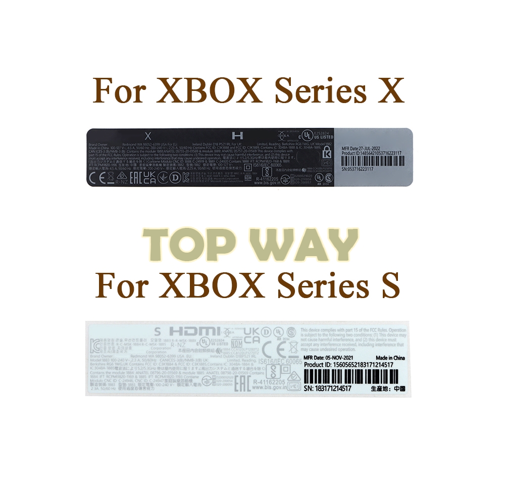 5PCS Housing Shell Sticker Lab - Gaming Console Xbox Series S recensione e prezzo