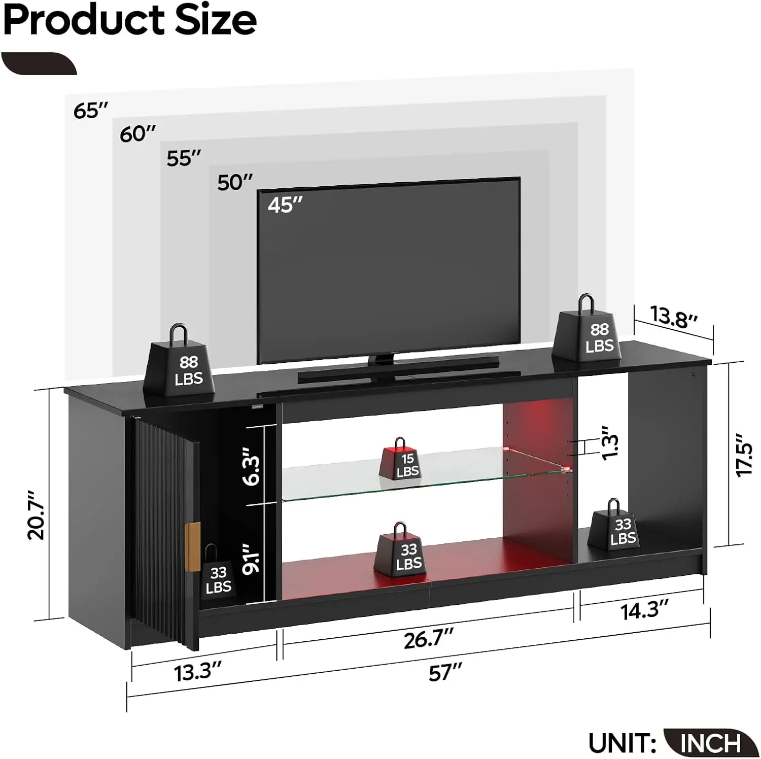 BestsellerFluted TV Stand for  - Gaming Console For Tv Xbox recensione e prezzo