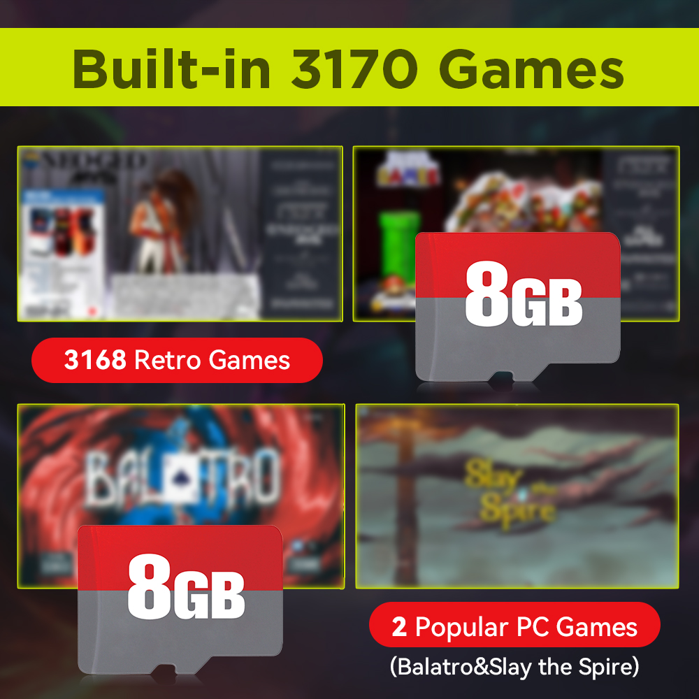 8GB Game TF Card with 3170 Ret - Laptop Gaming Console recensione e prezzo