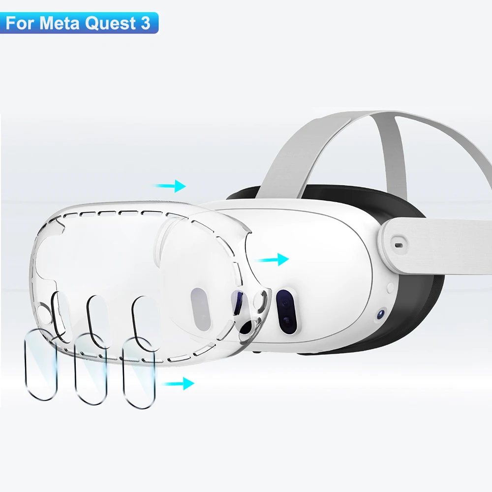 Transparent Shell Case For Met - Vr Lens Protector recensione e prezzo