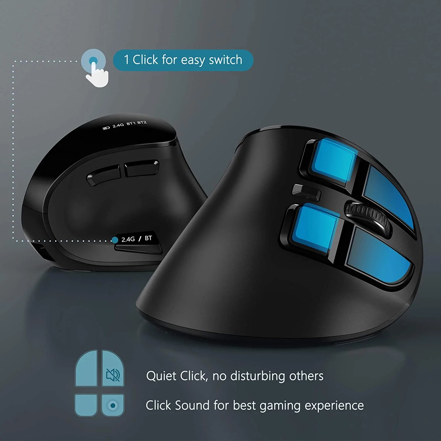 Seenda Vertical Wireless Mouse - Gaming Console For Ipad recensione e prezzo